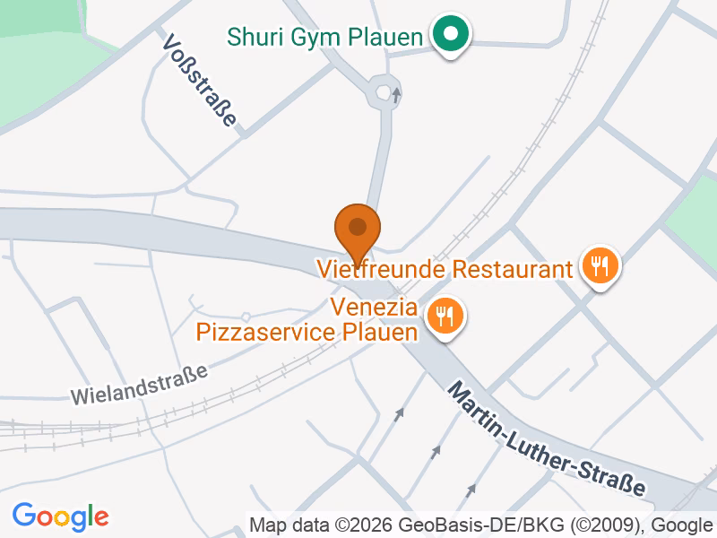 Lage 08525 Plauen, Deutschland auf der Karte