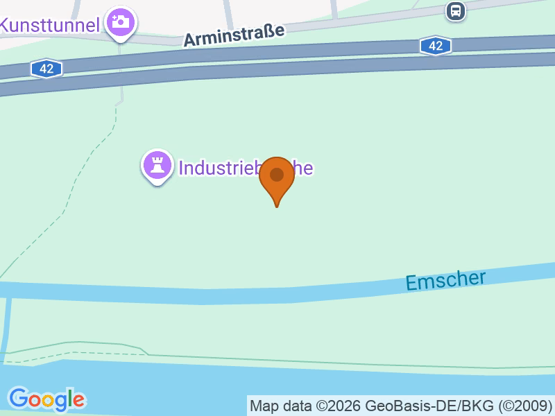 Lage 46117 Oberhausen, Deutschland auf der Karte
