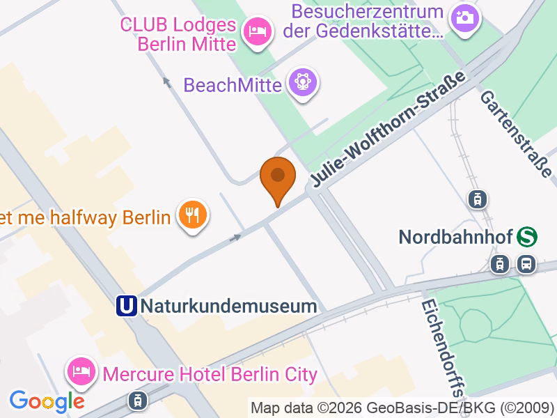 Posizione 10115 Berlin, Germania sulla mappa