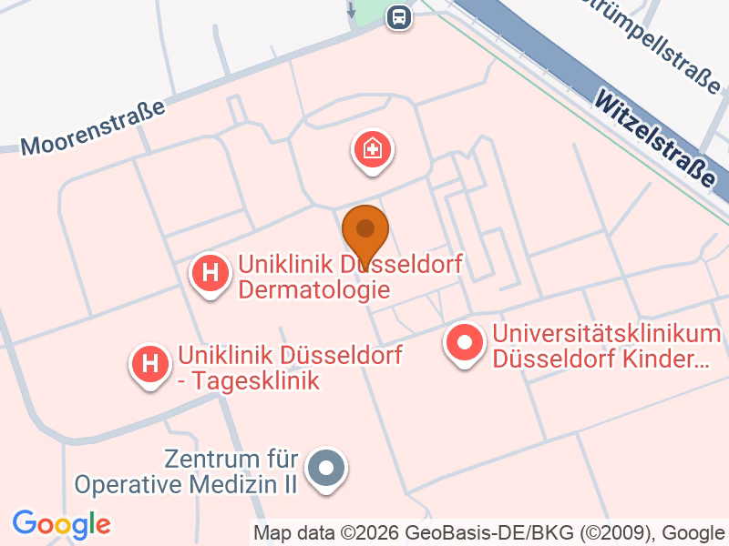 Lage 40225 Düsseldorf Bilk, Deutschland auf der Karte